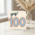100th Birthday Card, Yay! Rainbow Design