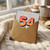 54th Birthday Card, Bold Number 54 Polka Dot Design