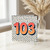 103rd Birthday Card, Number 103 Card