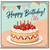 36th Birthday Card, Happy Birthday Strawberry Cake Card