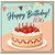 106th Birthday Card, Happy Birthday Cake Card