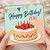 106th Birthday Card, Happy Birthday Cake Card