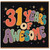 31st Birthday Card, 31 Years of Awesome Retro Colourful Birthday Card