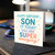 Son 17th Birthday Card - Happy Birthday 17 Today - You Are Super Amazing - Colourful Stars Design