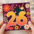 26th Birthday Card, Stylish Woman Party Card