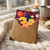 36th Birthday Card, Colourful Retro Floral Party Design