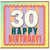 30th Birthday Card, 30 Happy Birthday Card