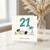 21st Birthday Card, Party Hard Funny Beach Design