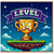 14th Birthday Card, Gaming Level 14 Trophy Design