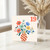 19th Birthday Card, Floral Bouquet in Vase Design