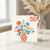 50th Birthday Card, Colourful Floral Bouquet Design