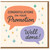 Congratulations on Your Promotion Card - Well Done Speech Bubbles Design - New Job Work Celebration Congratulations Greeting Card with Envelope