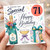 71st Birthday Card, Special Happy Birthday Card