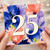 25th Birthday Card, Floral Abstract 25 Card