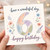 6th Birthday Card, Floral Pastel Happy Birthday Card