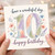 10th Birthday Card, Floral Pastel Happy 10th Birthday Card