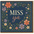 Miss You Card - Floral Border Design - Thinking of You Greeting Card - Elegant Botanical Illustration - Blank Inside - For Friends, Family, Long-Distance Loved Ones
