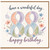 88th Birthday Card, Have a Wonderful Day Floral Birthday Card