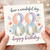 88th Birthday Card, Have a Wonderful Day Floral Birthday Card