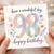 98th Birthday Card, Floral Happy Birthday Card for 98 Year Old