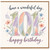 101st Birthday Card, Floral Happy Birthday Card