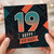 19th Birthday Card, Happy 19th Birthday Card
