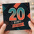 20th Birthday Card, Happy Birthday Card for 20th Birthday
