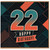 22nd Birthday Card, Happy Birthday 22 Card