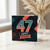 47th Birthday Card, Retro Geometric Happy Birthday Card