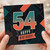 54th Birthday Card, Happy Birthday Card for Age 54