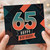 65th Birthday Card, Happy Birthday Retro Geometric Card