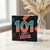 101st Birthday Card, Happy Birthday Retro Geometric Card