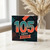 105th Birthday Card, Happy Birthday Retro Geometric Design