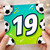 19th Birthday Card, Football Soccer Card