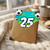 25th Birthday Card, Soccer Football Design