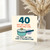 Funny 40th Birthday Card - One Day You’re Young and Cool, The Next Day You Have a Favourite Pan - Humorous Age 40 Card for Him or Her, Friend, Mum or Dad