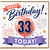 33rd Birthday Card, Happy Birthday 33 Today Card