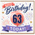 63rd Birthday Card, Happy Birthday Today Card