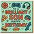 Son Birthday Card - To A Brilliant Son - Fun Gaming Controller, Headphones, Skateboard & Fast Food Icons - Bright Bold Design for Kids or Teen Boys