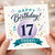 17th Birthday Card, Happy Birthday 17 Today Card