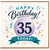 35th Birthday Card, Happy Birthday Today Celebration Card
