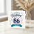 86th Birthday Card, Happy Birthday 86 Today Card