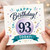 93rd Birthday Card, Happy Birthday Today, Festive Celebration Card