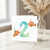 2nd Birthday Card, Cute Clownfish Party Card