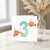 3rd Birthday Card, Cute Clownfish Party Card