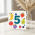 5th Birthday Card, Cute Fruit Party Number 5 Card