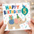 5th Birthday Card, Cute Elephant Birthday Card, Happy 5 Birthday Card