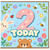 2nd Birthday Card, Cute Bunny and Bear Today Card