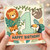 1st Birthday Card, Jungle Animals Happy Birthday Card