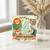 4th Birthday Card, Cute Jungle Animals Happy Birthday Card